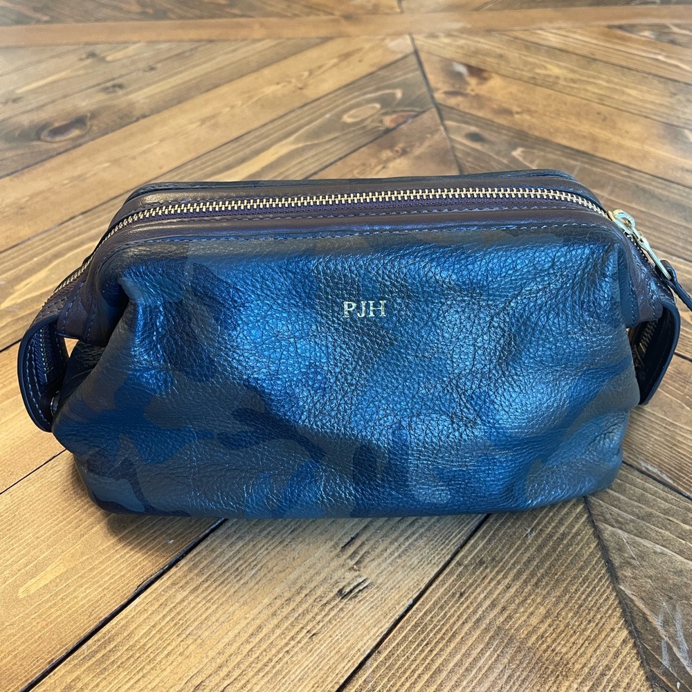 Mens Toiletry Bag, Camo Print